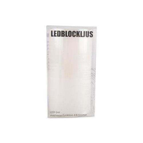 Blockljus LED 15 cm