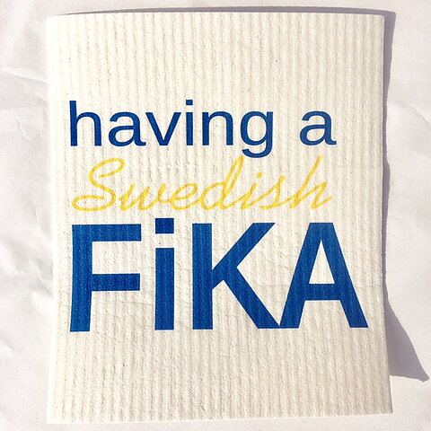 Dishcloth Swedish Fika/Stockholm