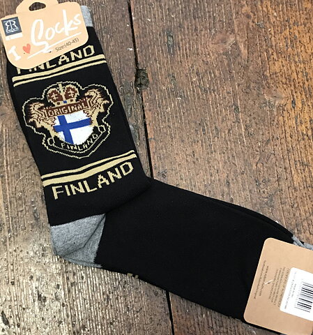 Finland Flagg Strumpor