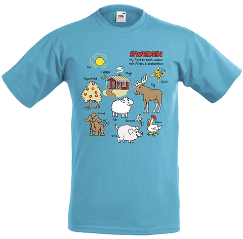 BARN T-shirt My First Swedish Lesson