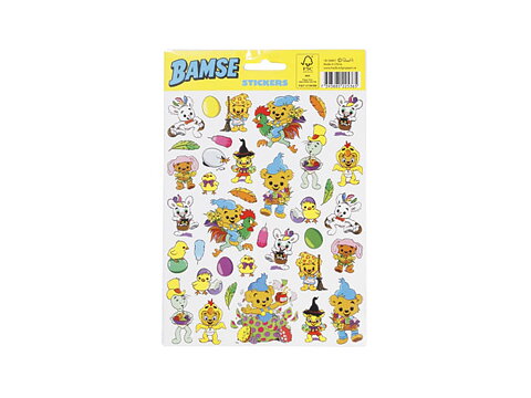 Bamse Påsk Stickers