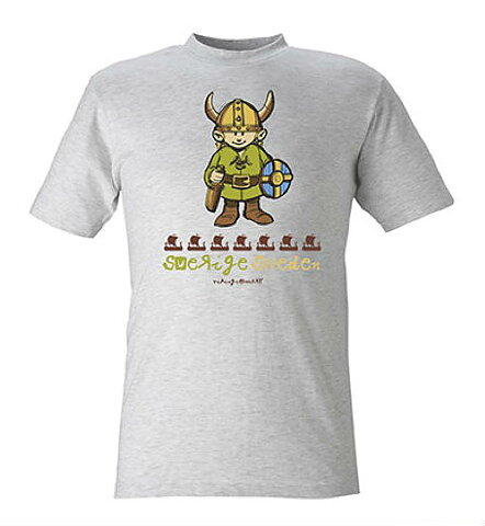 Barn T-shirt Viking Sverige 