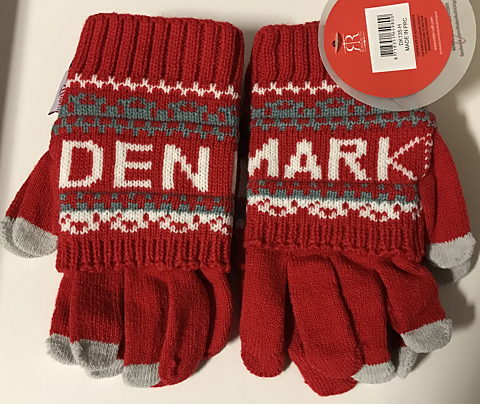 Danmark Vinter Halsduk/Vantar