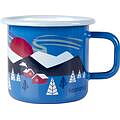 Lappland Emalj Mugg