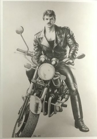 Vykort Tom of Finland