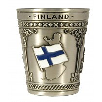 metal shot glas