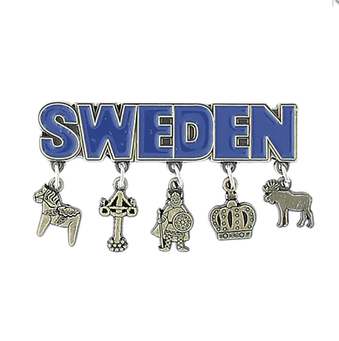 Magnet SWEDEN 5 figures
