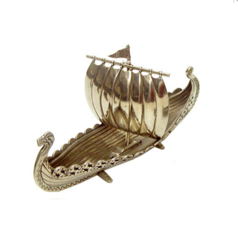 Vikingaskepp Tenn 11cm
