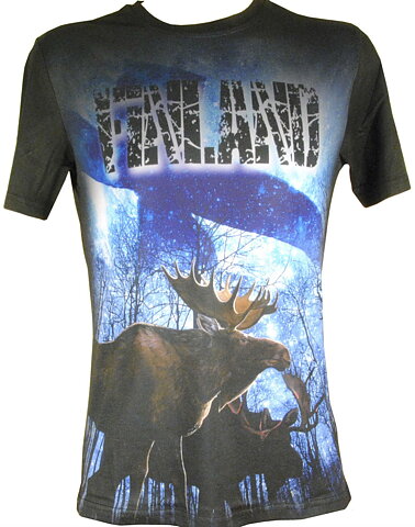 T-shirt moose Finland