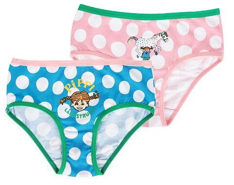 Pippi boxerpanties 2-pack