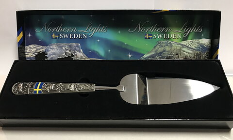 Cake Cutter in Box Northern Lights