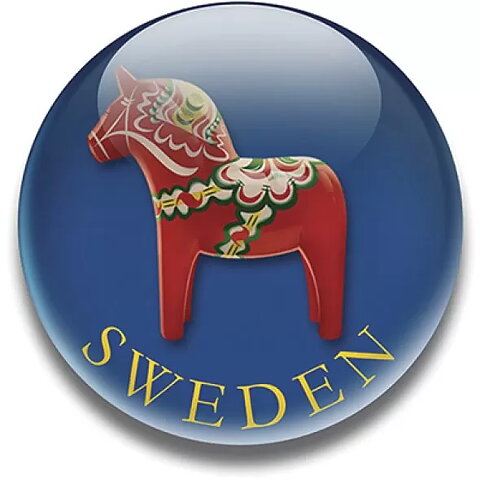 Magnet dalahäst sweden 