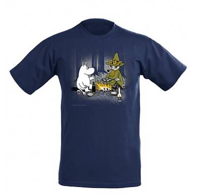 Kids T-shirt Mumin VID LÄGERELD