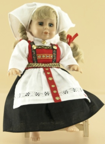 Vinyldocka Norge  28cm