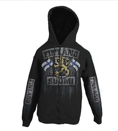 Luvjacka Finland Lejon svart