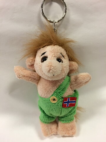 Nyckelring Trollpojke 10cm
