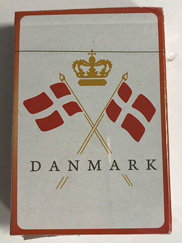 Denmark Flags PLAYING CARDS 