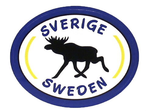 Decal Foil Moose Sweden