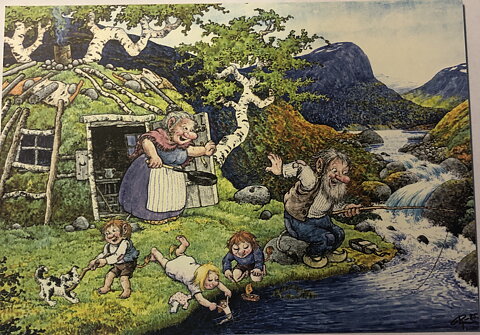 Rolf Lidberg vykort