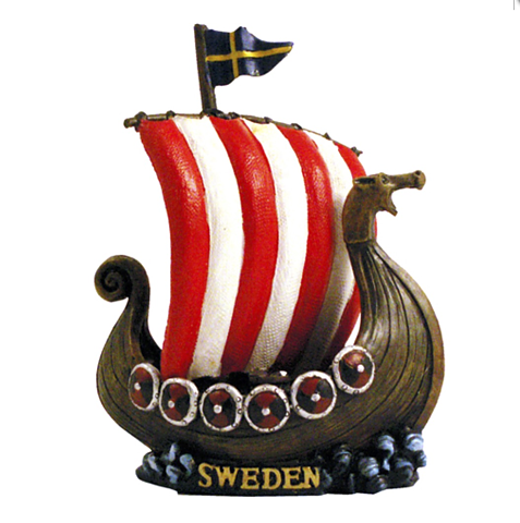 Vikingaskepp 12cm