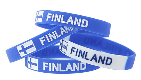 Finland Silikon Armband
