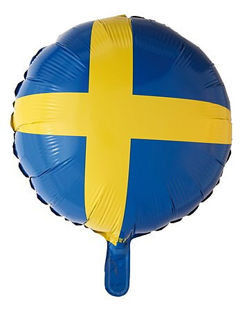 Foil Balloons Sweden flag