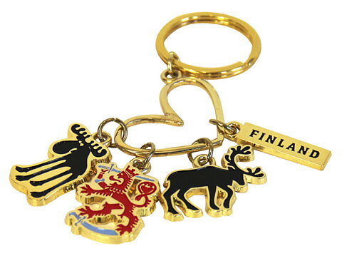 Nyckelring Multi Finland