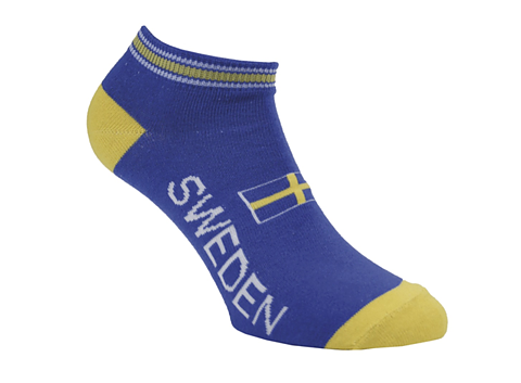 Ankle Socka Sweden vit