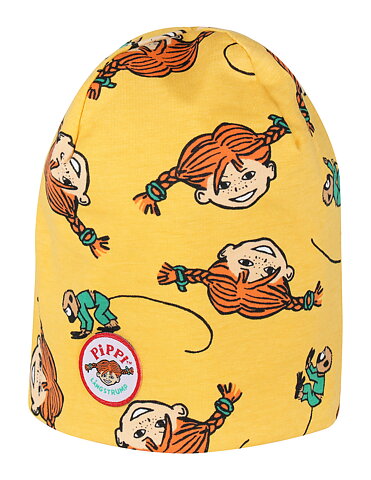 Pippi braids hat yellow
