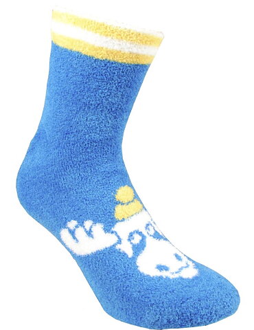 Blå Socka älg med halkskydd storlek 36-40