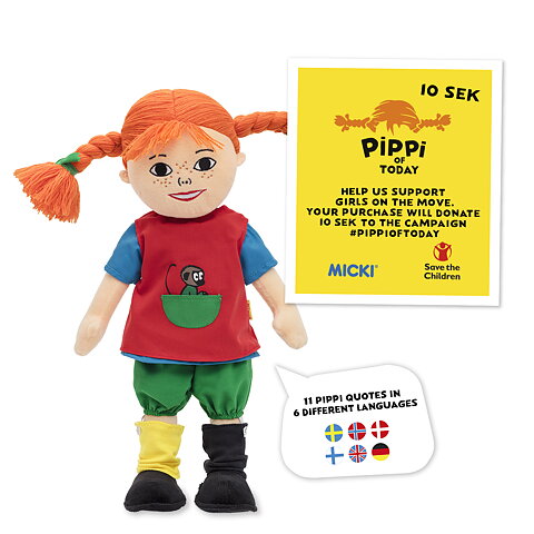 Pippi Talking Doll 40cm