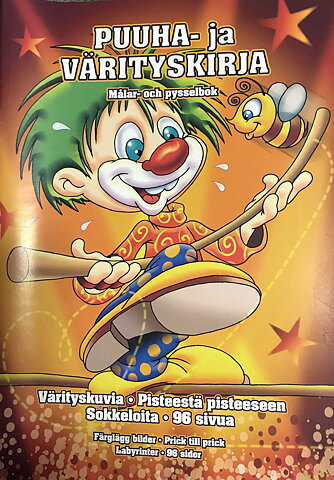 Finnish Coloring and activity book