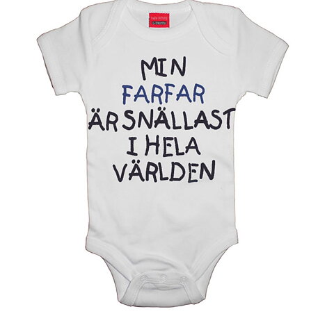 Barnbody Min .....är snällast i världen