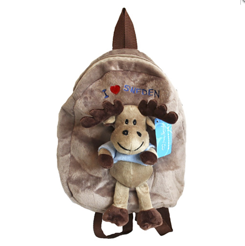 Ryggsäck Älg Plysch