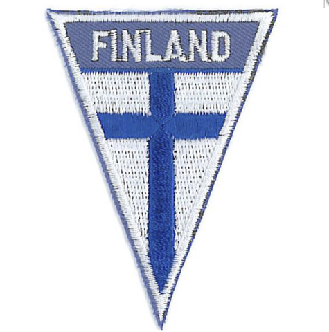 Embrodered Patch Flagpendant