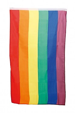 REGNBÅGE FLAGGA 60X90CM