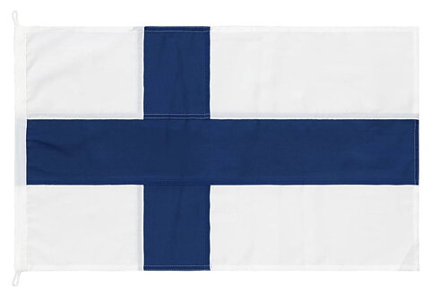 Finnish Flag For Boats and Wall mount