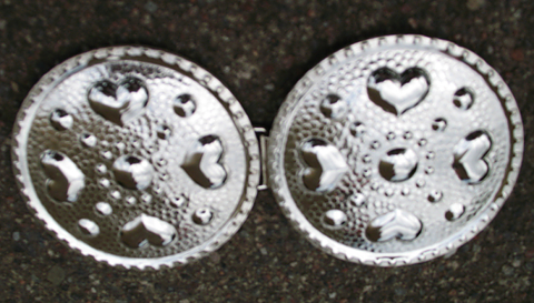 Midjespänne Silver