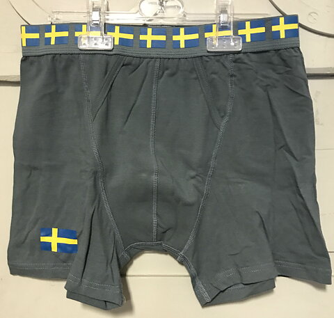 Boxer Shorts Swedish Flag