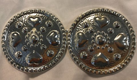 Midjespänne Nysilver