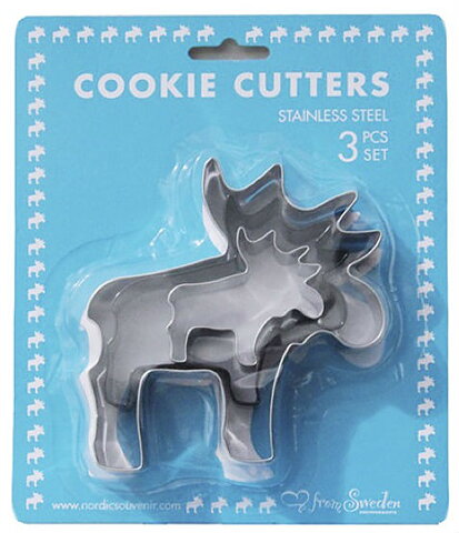 Cookie Cutters Moose 3pc Set