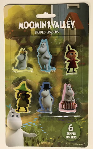 Mumin suddgummi Figurer