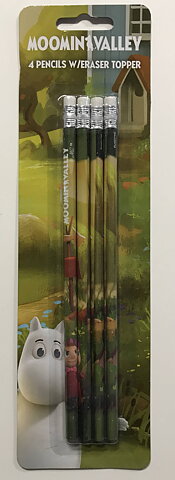 Mumin blyerts pennor 4 pack