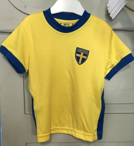 Fotbolls tröja Sverige Barn