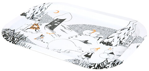 Moomin Polarbear Tray and Christmas ball