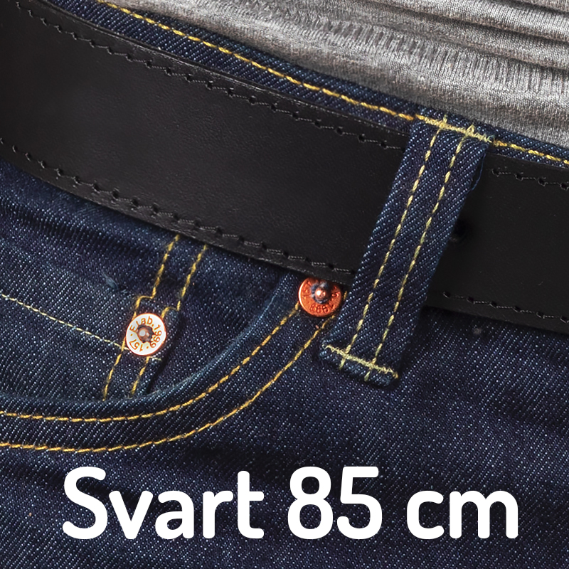 Skärp Svart 85 cm
