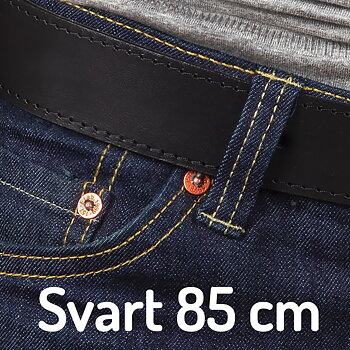 Belt black 85 cm