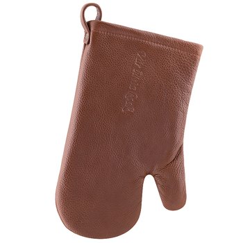 Oven mitt in real leather Vår bästa kock