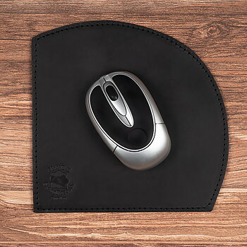 Mouse pad Half Moon Black