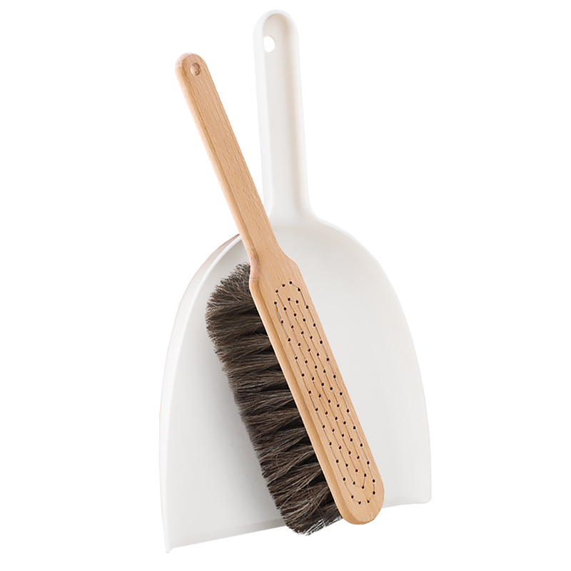 Dustpan & Brush Set white